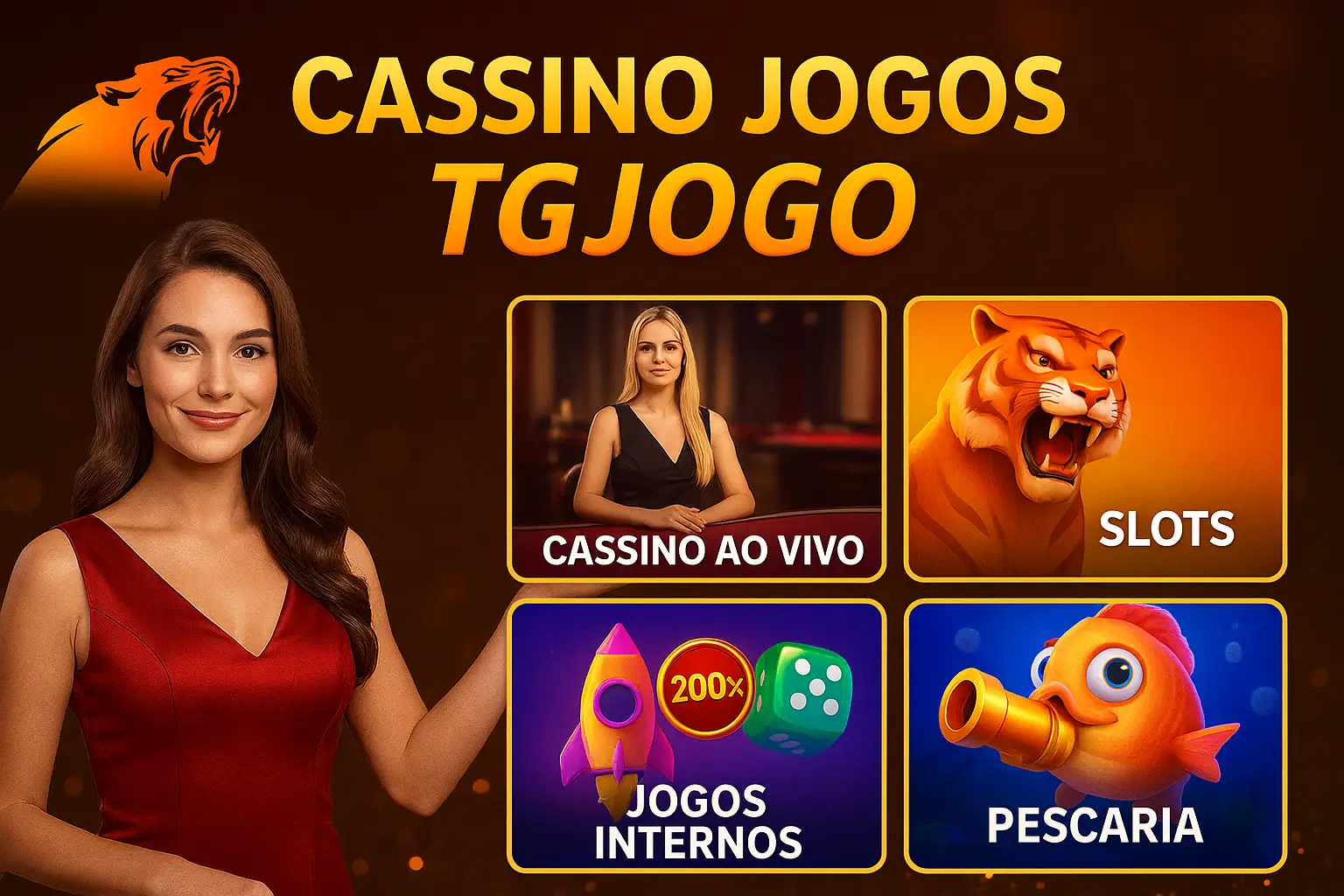 Jogos de cassino online inovadores e emocionantes na TGJOGO